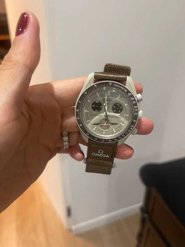 Omega x Swatch Saturn SO33T100 - Numerowana Limitacja VIP