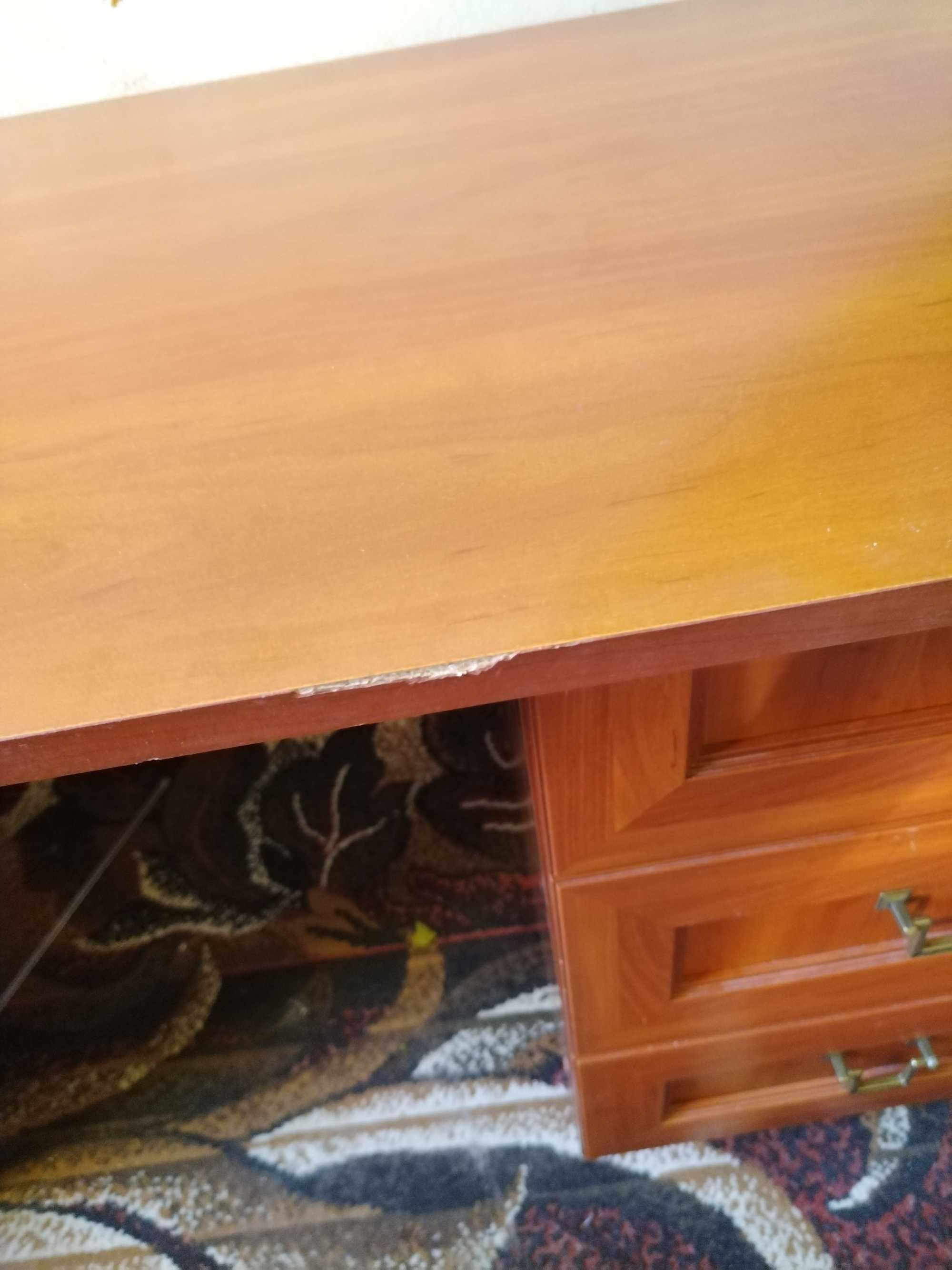 Meble biurowe Duże biurko + dwie komody.