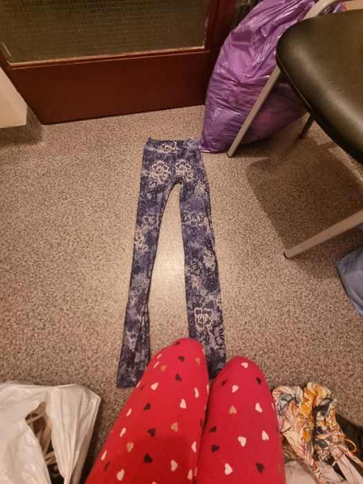 leginsy damskie ze zdjecia S