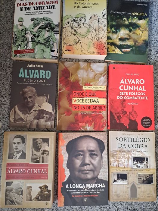 Livros ex-colónias Portuguesas