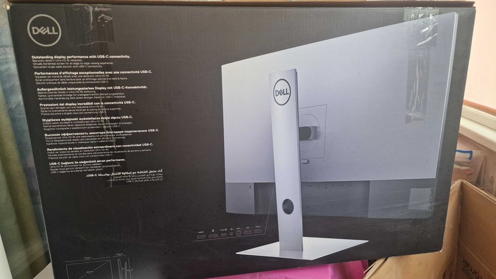 Dell UltraSharp U3219Q (32″, 4K, USB-C) ідеальний стан, комплек повний