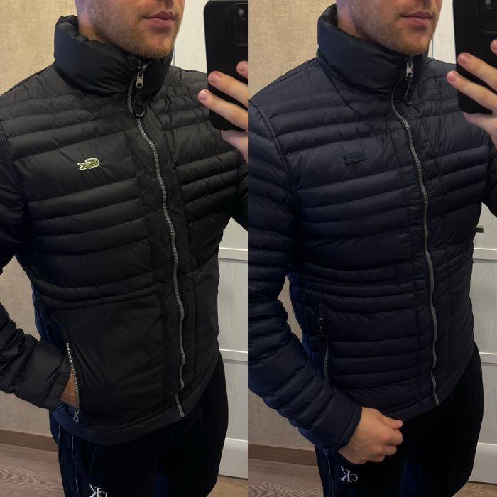 Двостороння куртка Lacoste чоловіча, розмір S