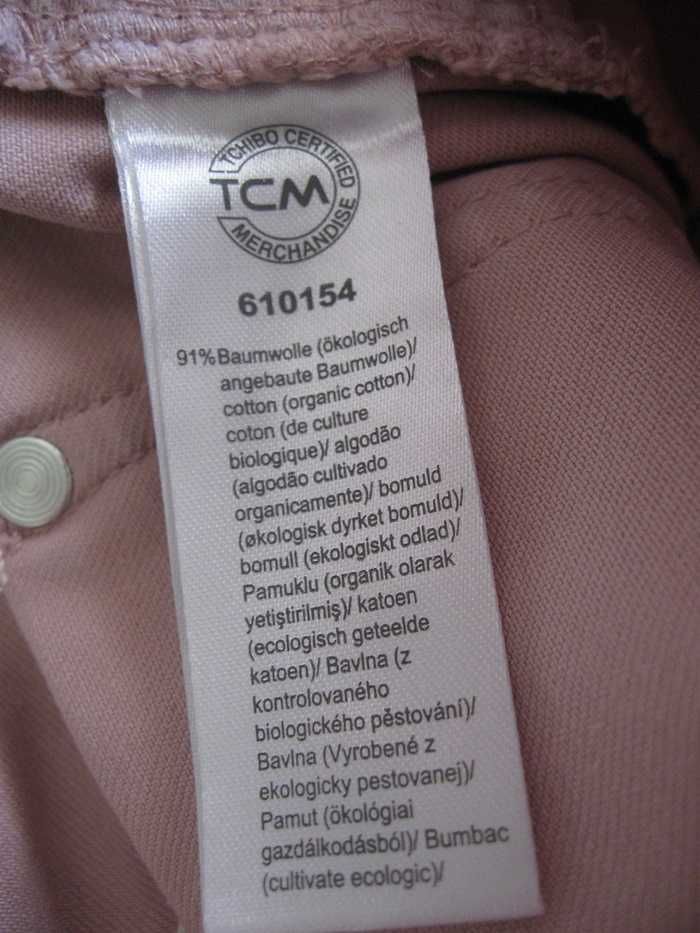 TCM pudrowe dżinsy damskie 38