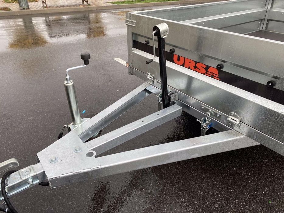 Оцинкованный усиленный, легковой, бортовой, прицеп