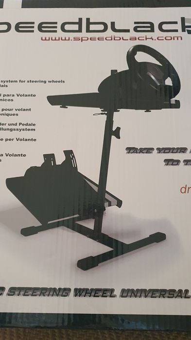 Base para volante e pedais