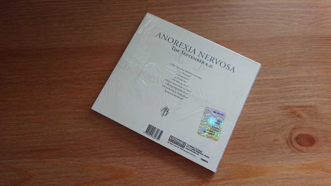 Anorexia Nervosa The September E.P. CD *NOWA* 2005 France Listenable