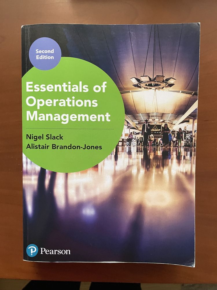 Livro Essentials of operations Management