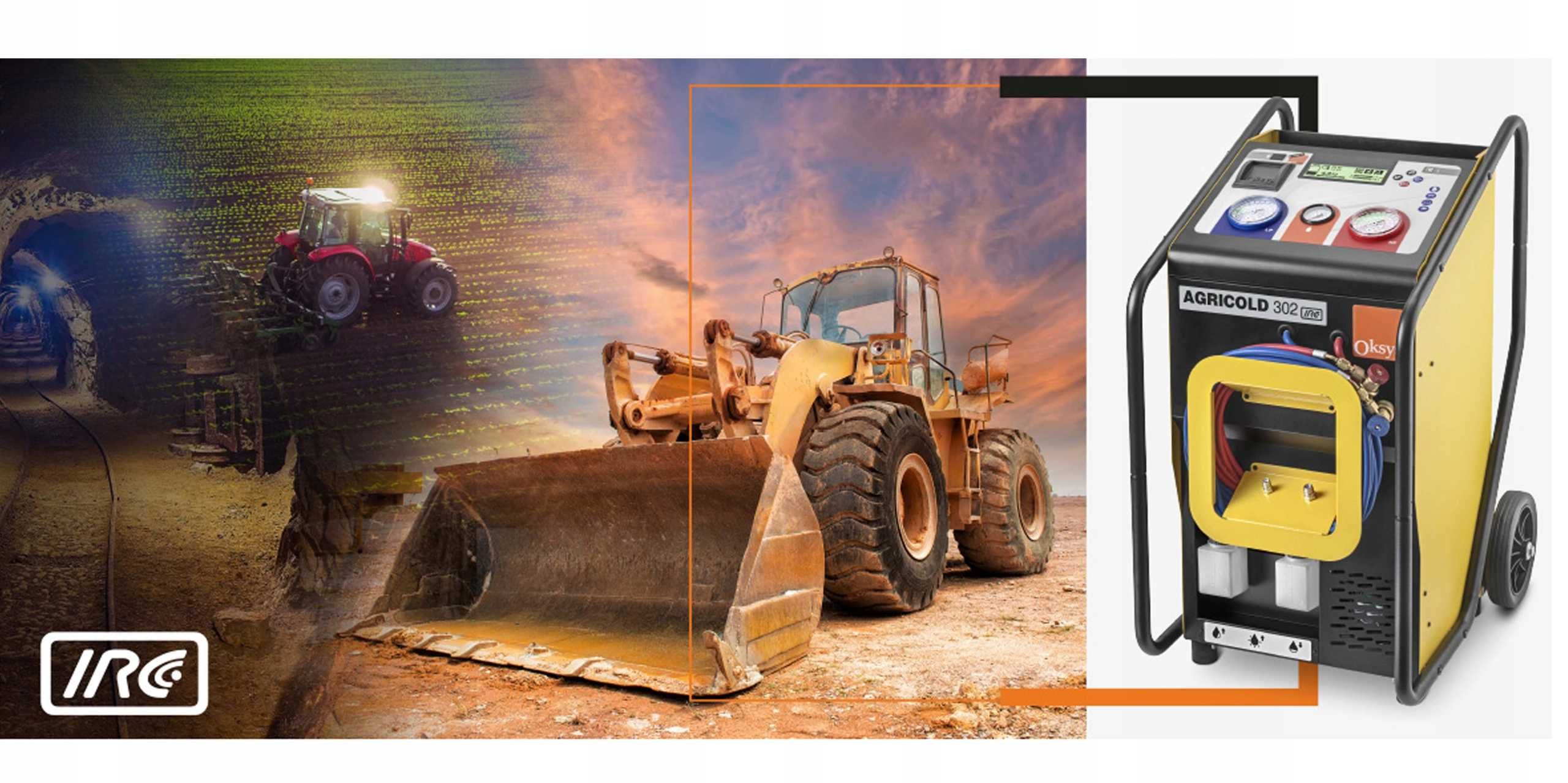 Oksys stacja klimatyzacji mobilna automat Off-Road Agricold WŁOSKA