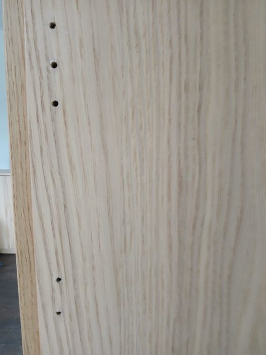 Witryna Ikea szklane drzwi oxberg