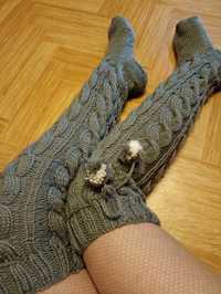 Гольфы , носки вязаные