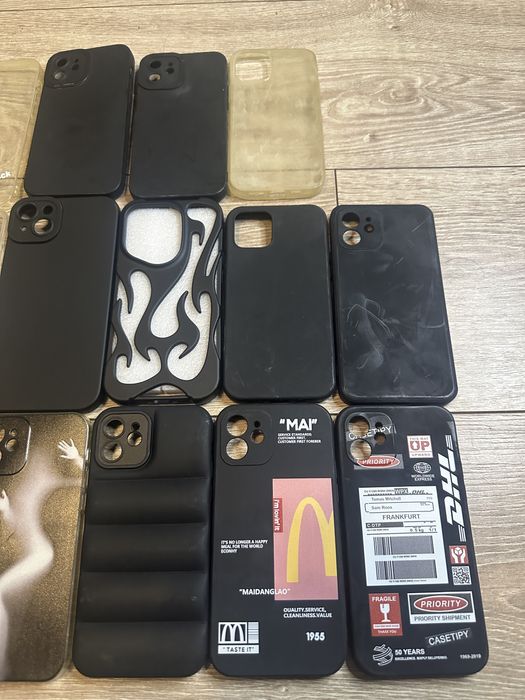 set pakiet etui iPhone 12 (nie Max, Pro, mini)