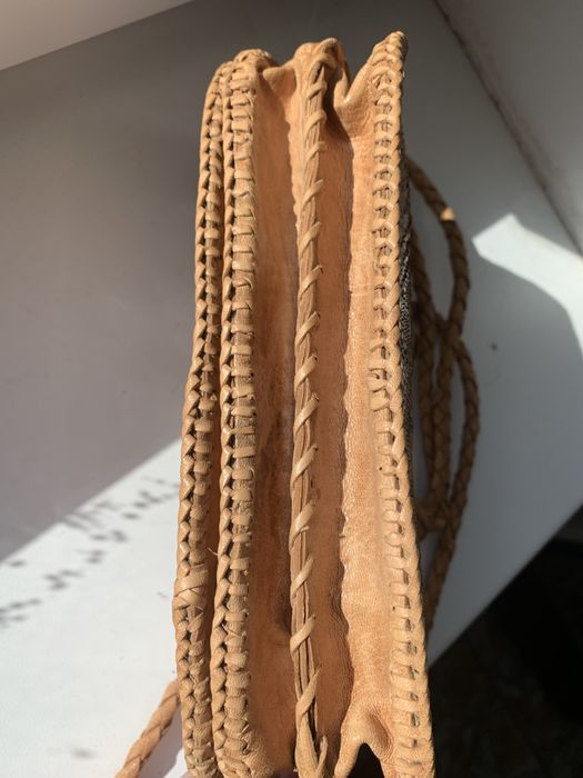 Вінтажна сумка, натуральна шкіра.