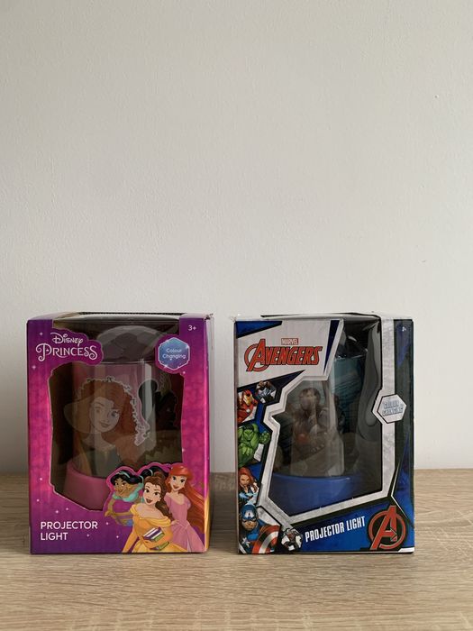 В НАЯВНОСТІ Дитячий проектор. Нічник. Лампа. Avengers Marvel Disney