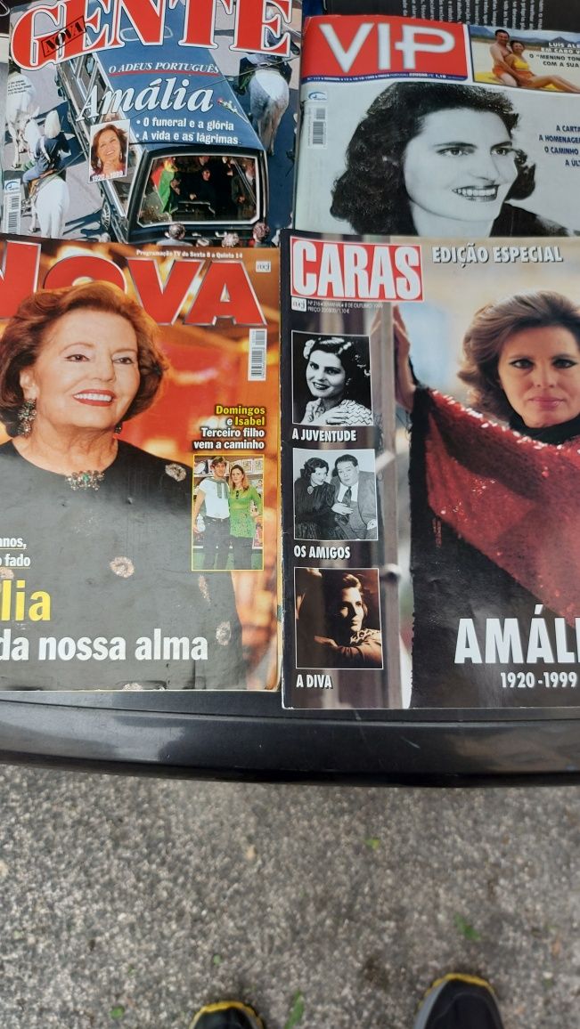 Amália Rodrigues revistas únicas