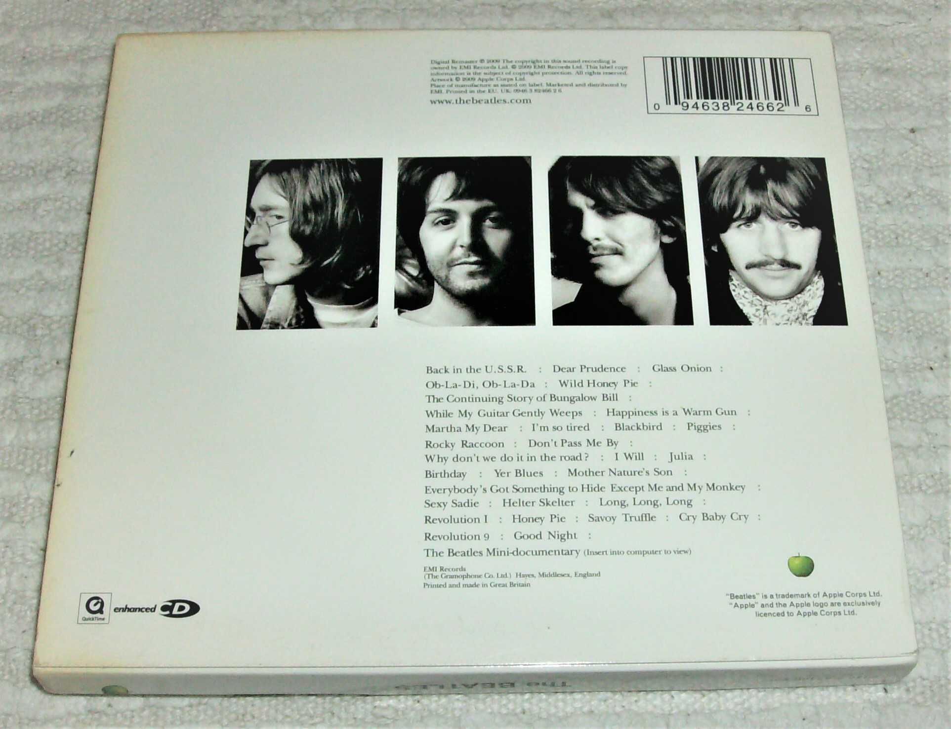 THE BEATLES  -  The White Album (CD Duplo)