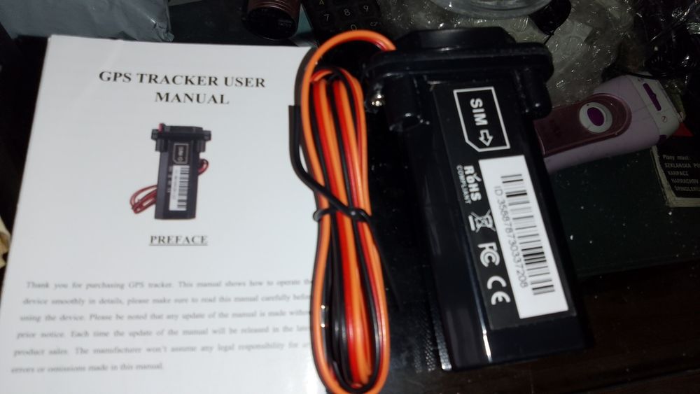 Sino track lokalizator GPS ST-901d 4 piny