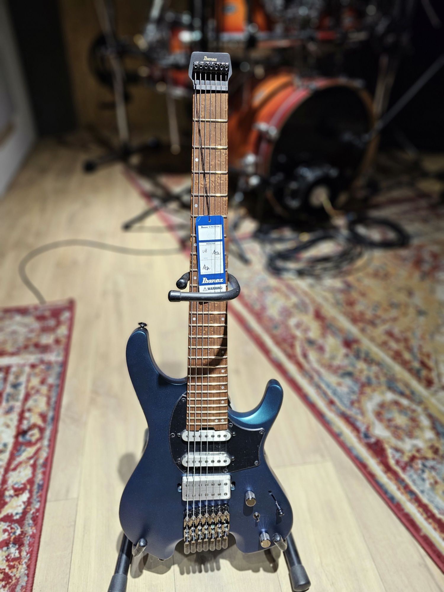 Ibanez Q547-BMM Blue Chameleon Metallic Matte gitara elektryczna siedm