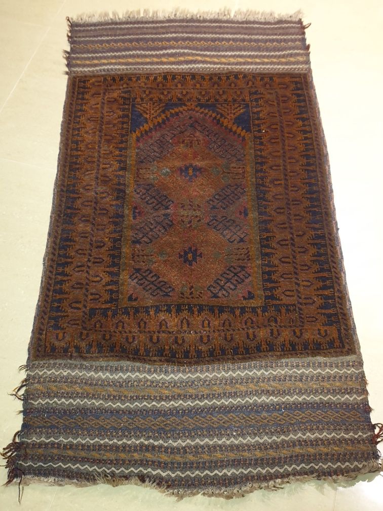 Plemienny antyk - Beludż - stary koczowniczy perski dywan z Iranu