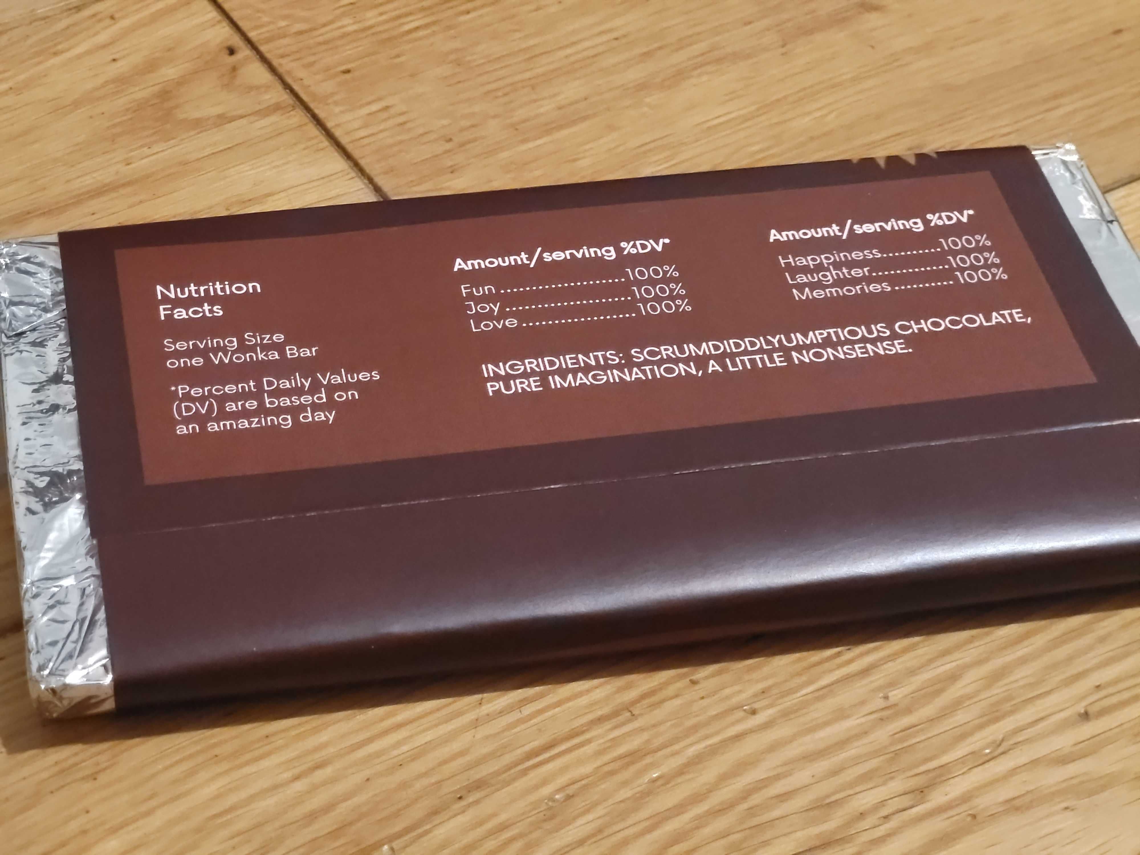Czekolada Willy Wonka