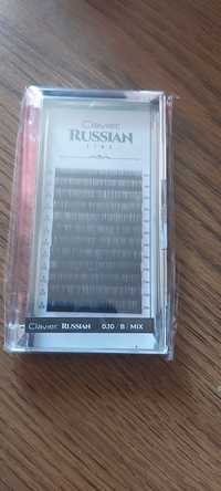 Rzęsy Russian line clavier 0.10 B mix