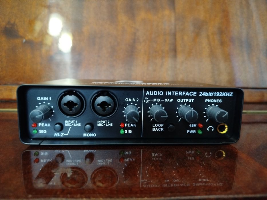 Карта звукова зовнішня ux22, usb аудіоінтерфейс Bomge Depusheng Teyun