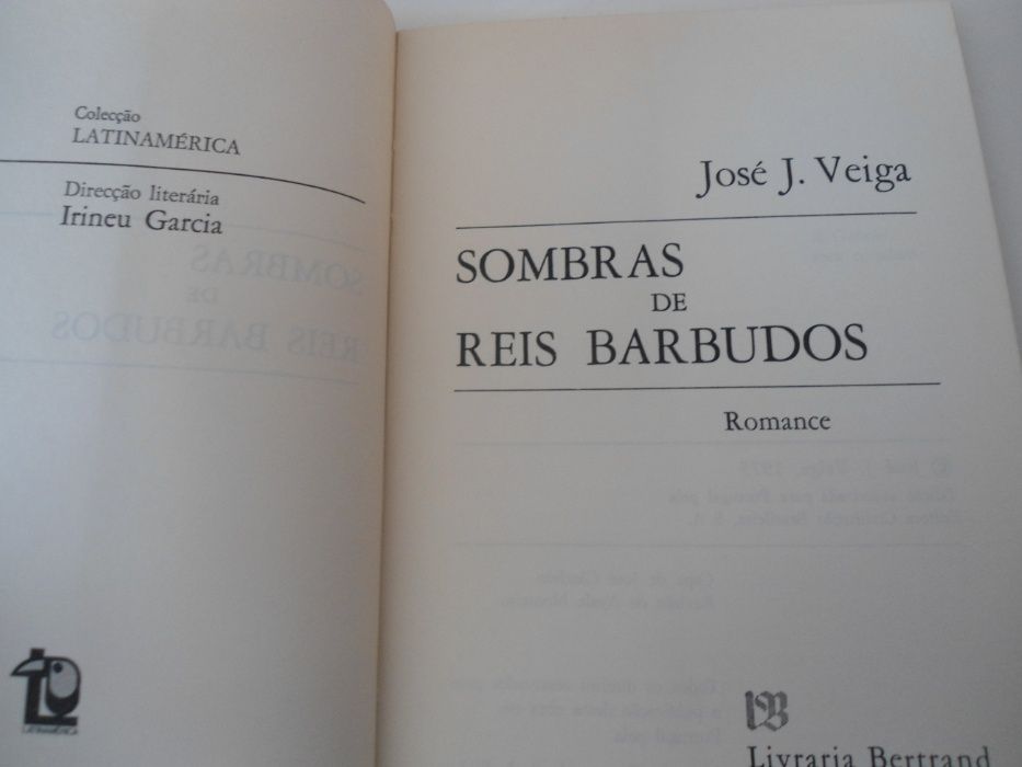 Sombras de Reis Barbudos por José J Veiga (1975)