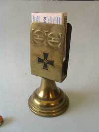 Niemiecki stojak na zapałki z Krzyżem Żelaznym 1939 - Rzadkość