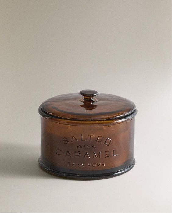 Велика ароматична Свічка «SALTED CARAMEL» від ZARA HOME