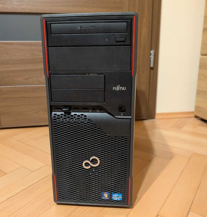 Zestaw komputerowy Fujitsu i3-3220 8GB 256GB SSD - Monitor Lenovo 24"