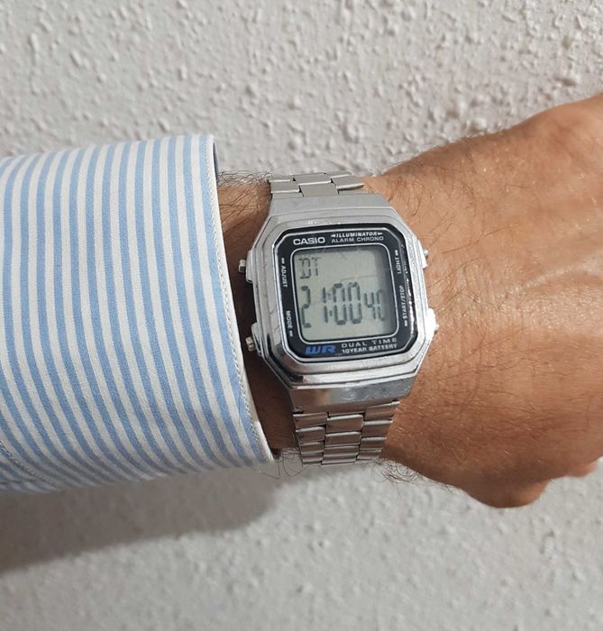 Zegarek nareczny Casio a178W 2519 Illuminator digital elektroniczny