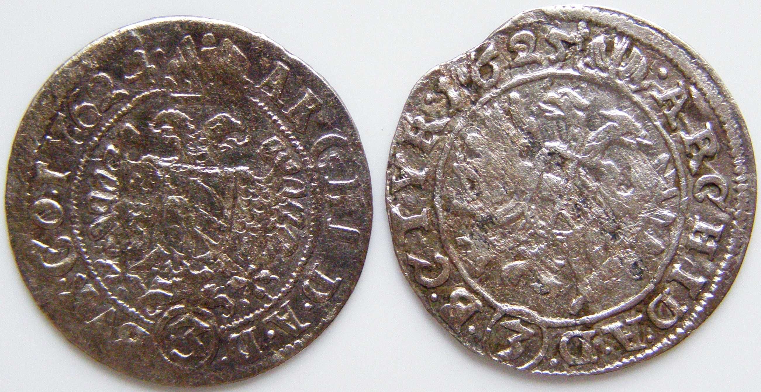 Monety srebrne Austro-Węgry Ferdynand II. III.