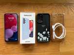Smartfon SAMSUNG GALAXY A13 64GB, niebieski. 100% sprawny + 2 etui.