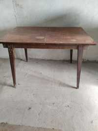 stół stol drewniany PRL