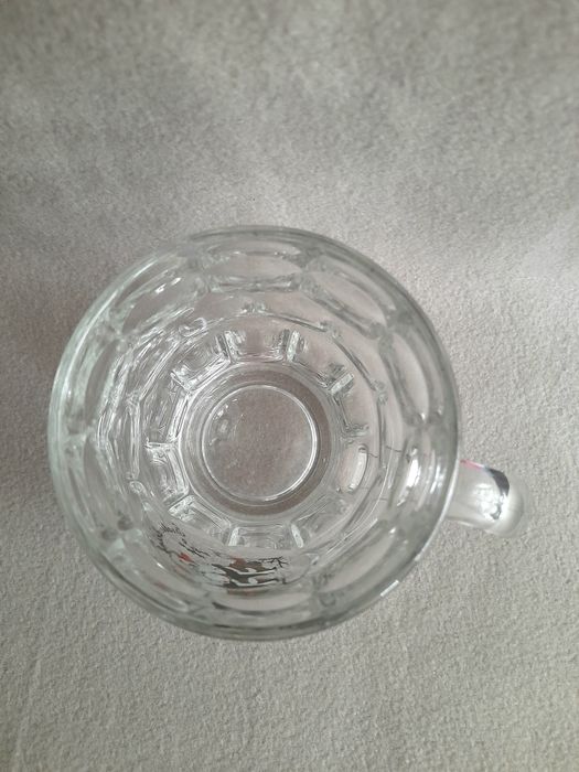 Kolekcjonerski szklany kufel do piwa 0,5l FRANCE