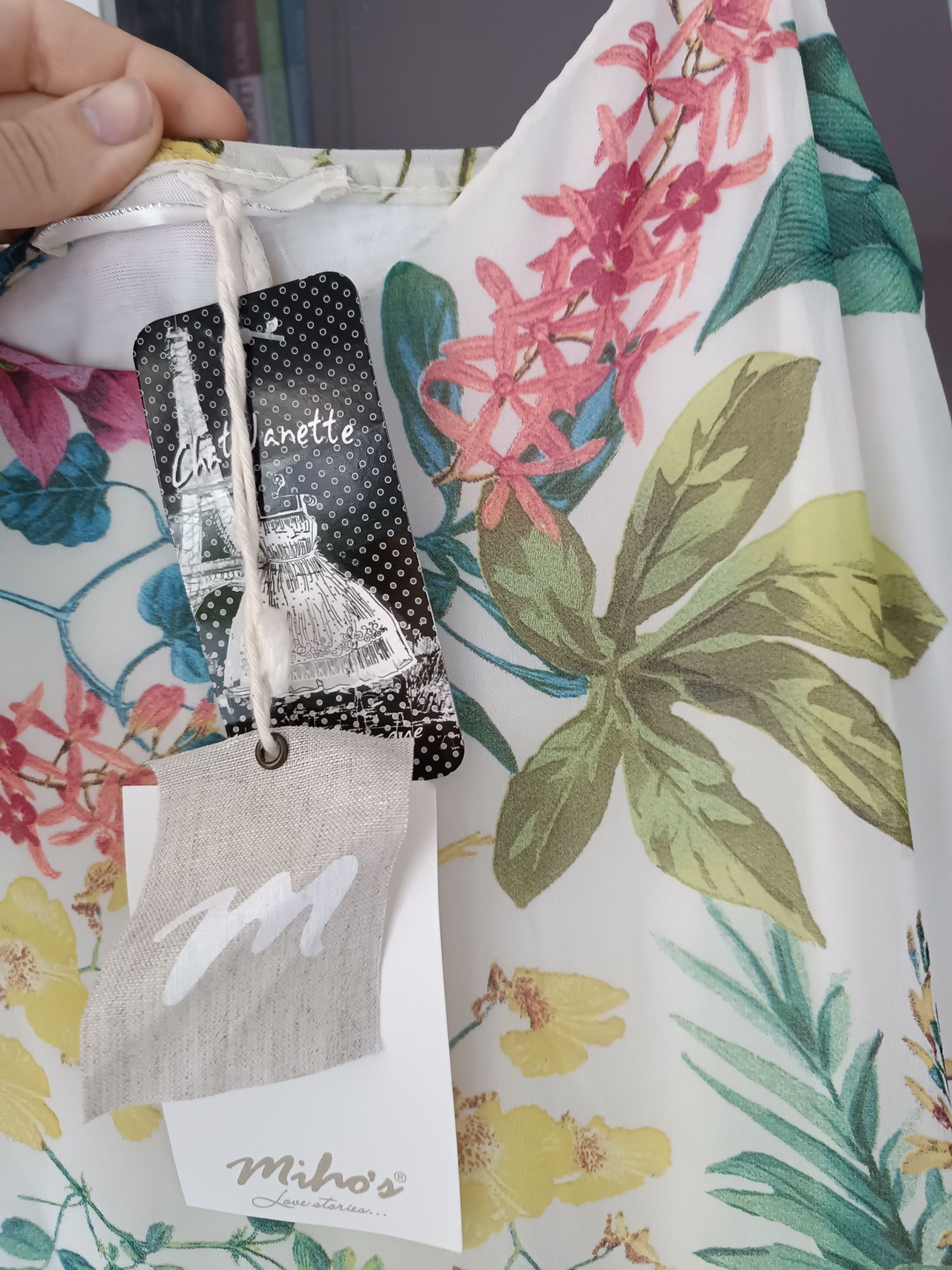 Sukienka moda włoska nowa L