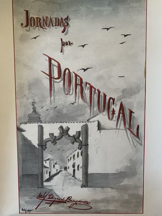 Cartaz (litografia) de D. Carlos I, Jornadas por Portugal