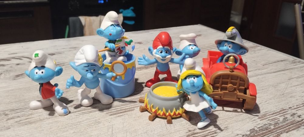 Figurki z bajki Smerfy