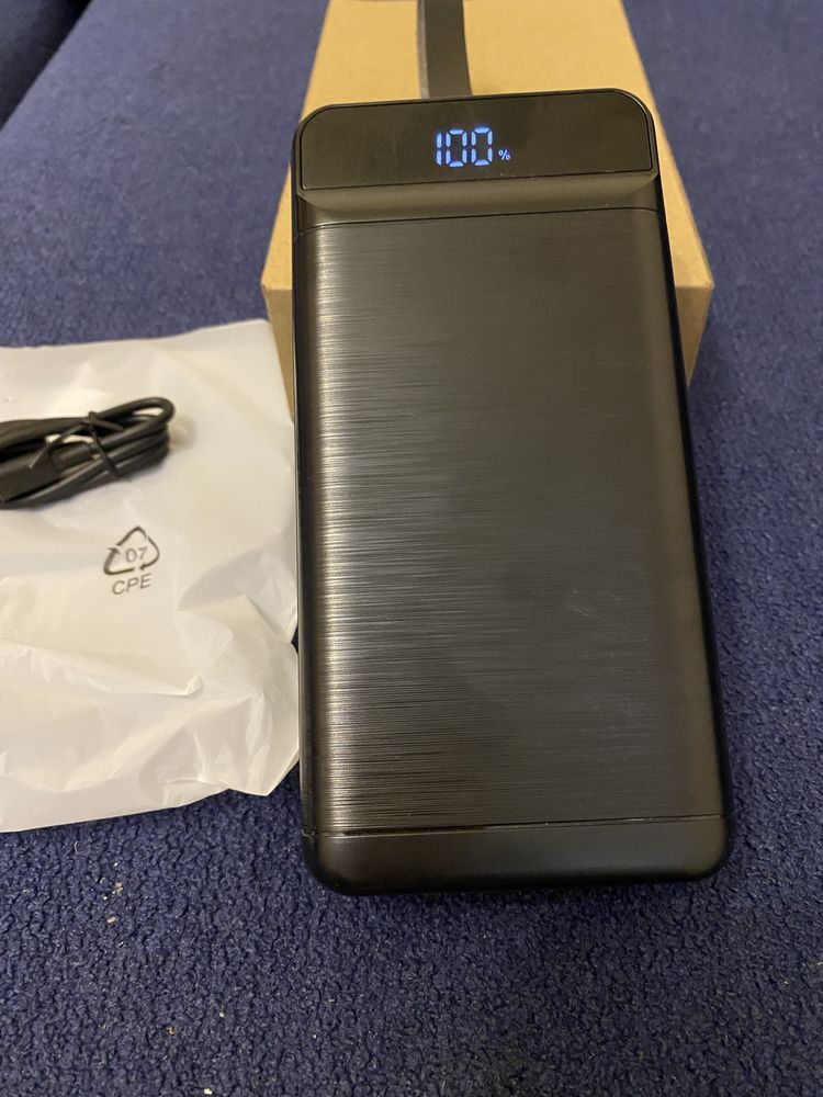 Повербанк/Power bank/УМБ 50000 mAh  QC22.5W PD20W Чорний