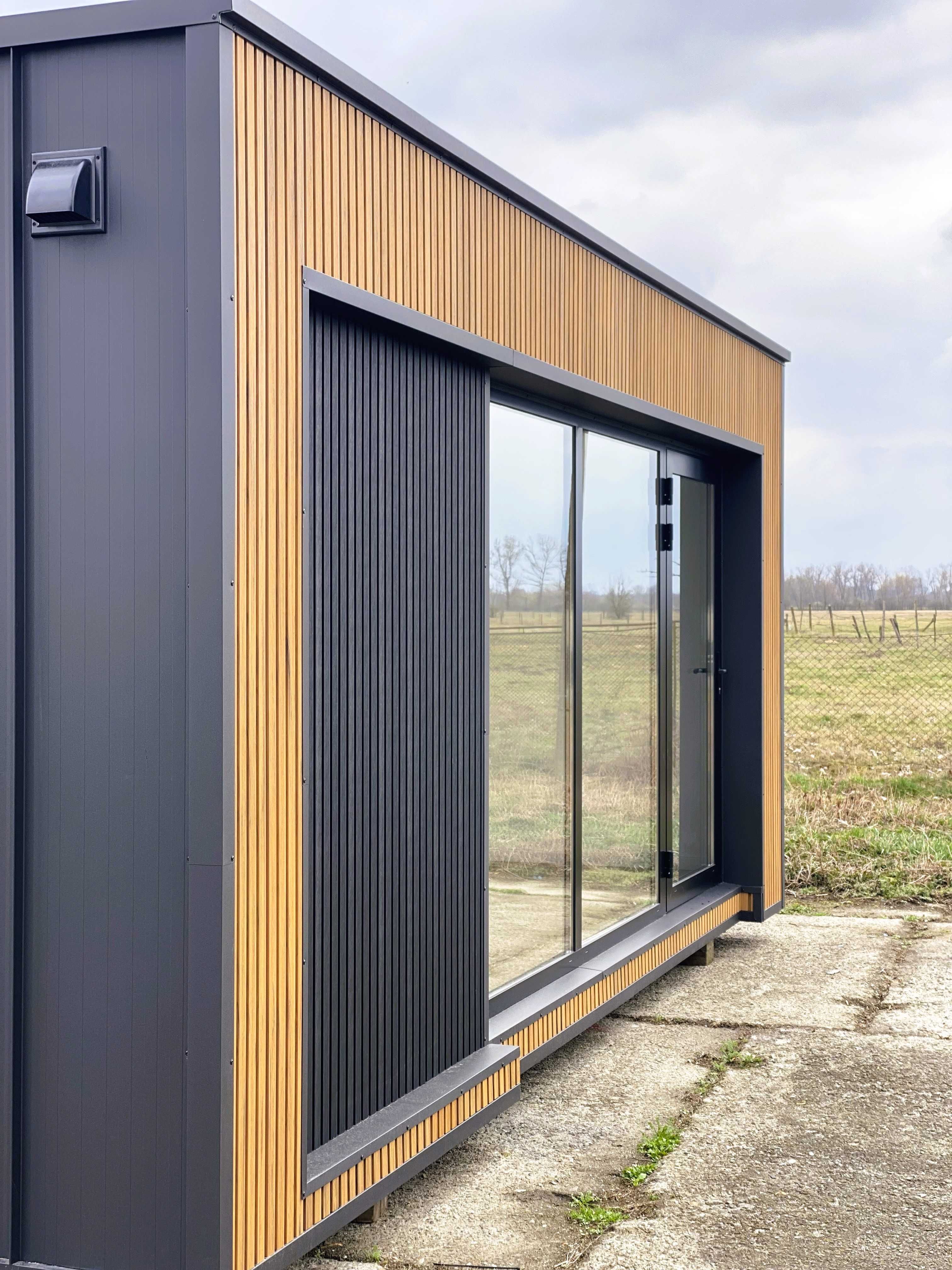 Pawilon biurowy, kontener handlowy 6m x 3m