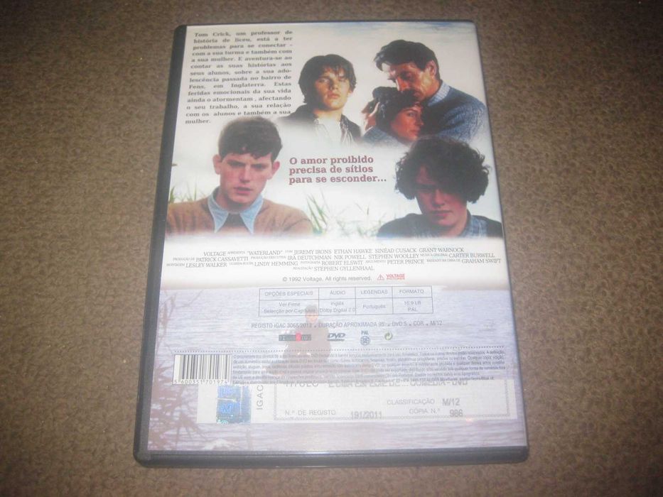 DVD "Paixão e Loucura" com Jeremy Irons/Raro!