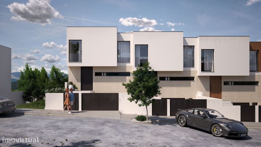 Moradia em Banda T3 + Escritório - Gualtar