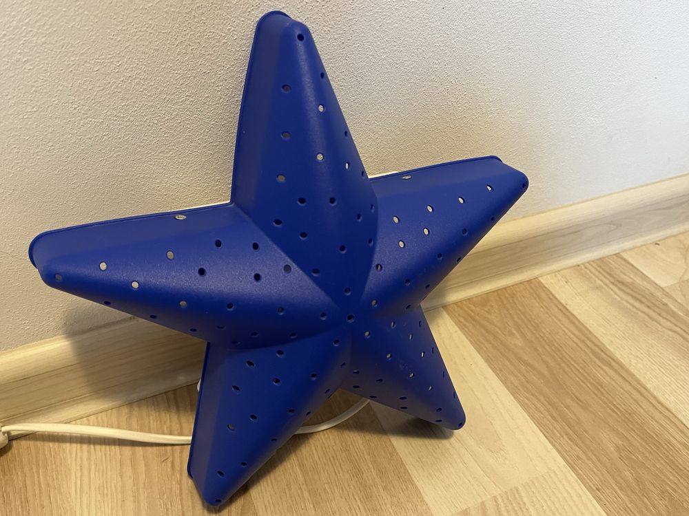 Lampa scienna gwiazdka dla dzieci