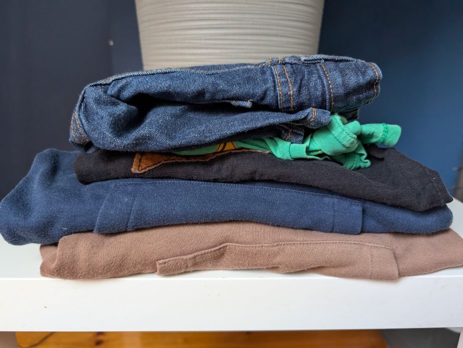 Paczka ubrań h&m r. 110/116, hm, bluza, spodnie, koszulka