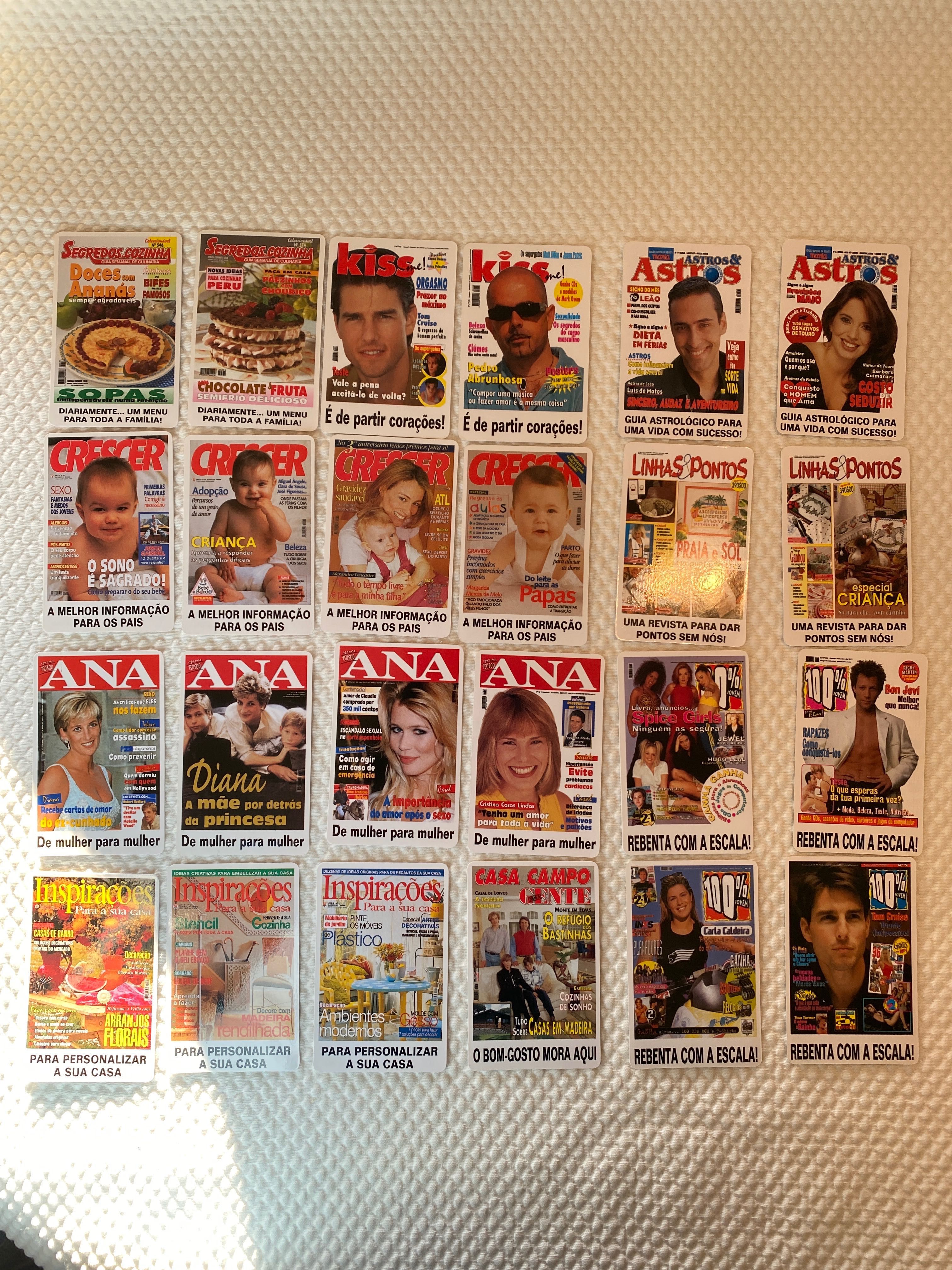 74 Calendários de bolso raros  1998