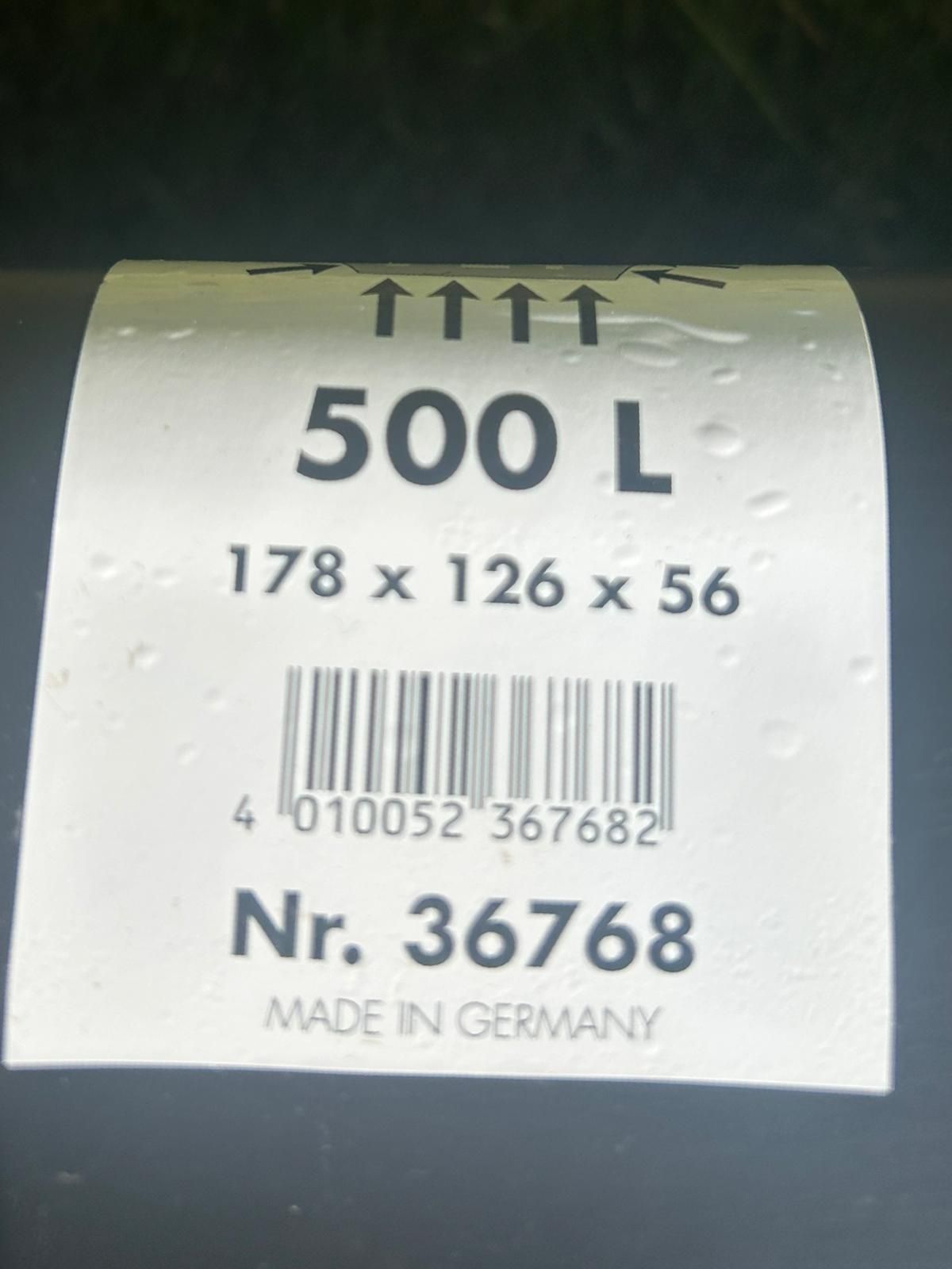 Oczko wodne Forma oczka wodnego 178x126 cm 500l używane 
Forma cm 500l