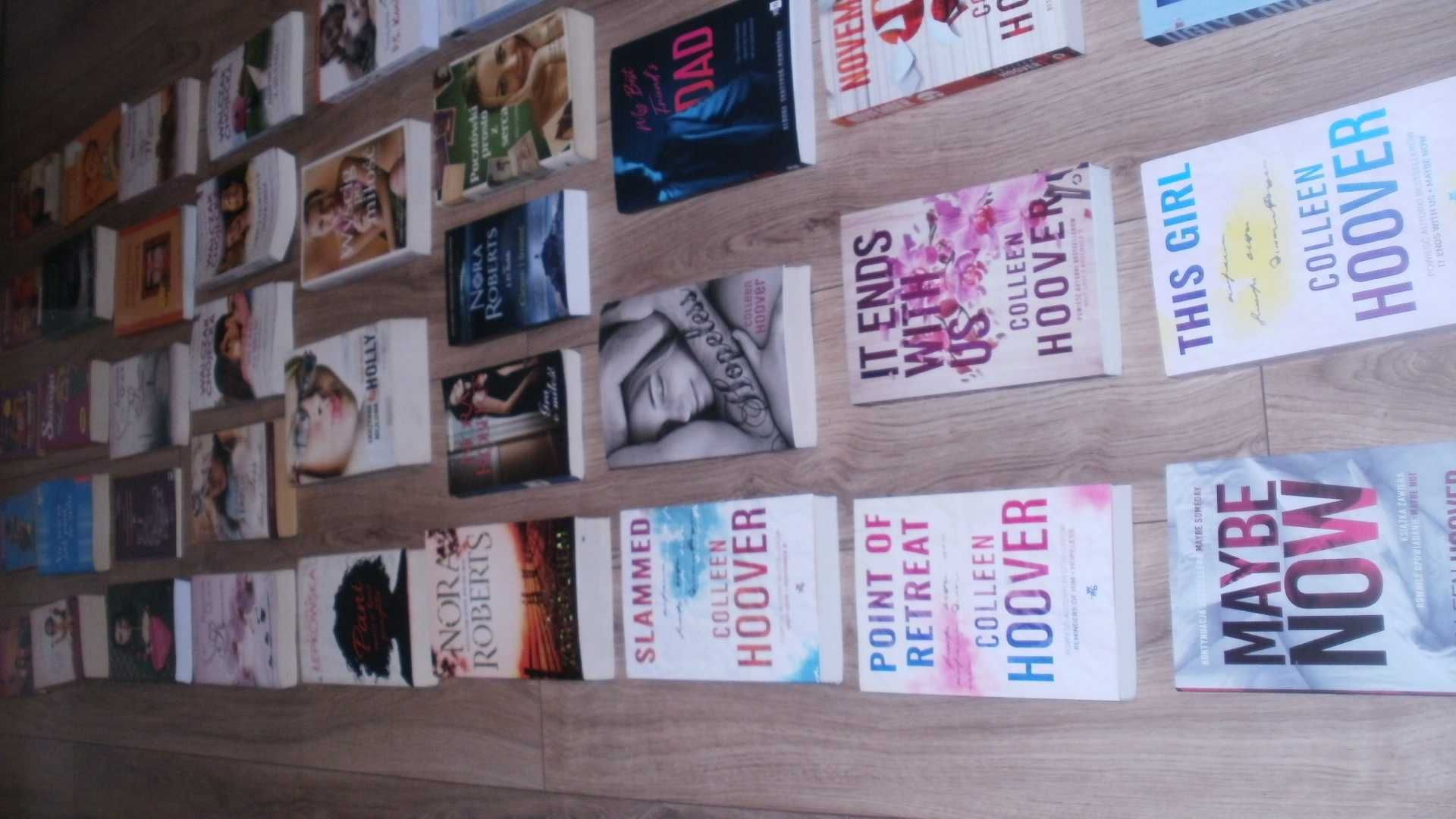 Colleen Hoover i inni - duży zestaw książek
