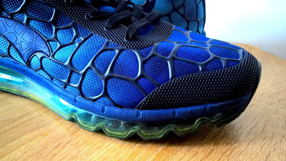 ONEMIX snekersy chrabowy niebieski poduszka AIR MAX