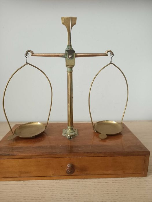 Szalkowa waga mosiężna