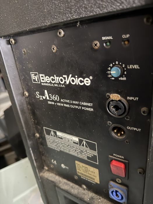 Coluna Electro Voice sx A360