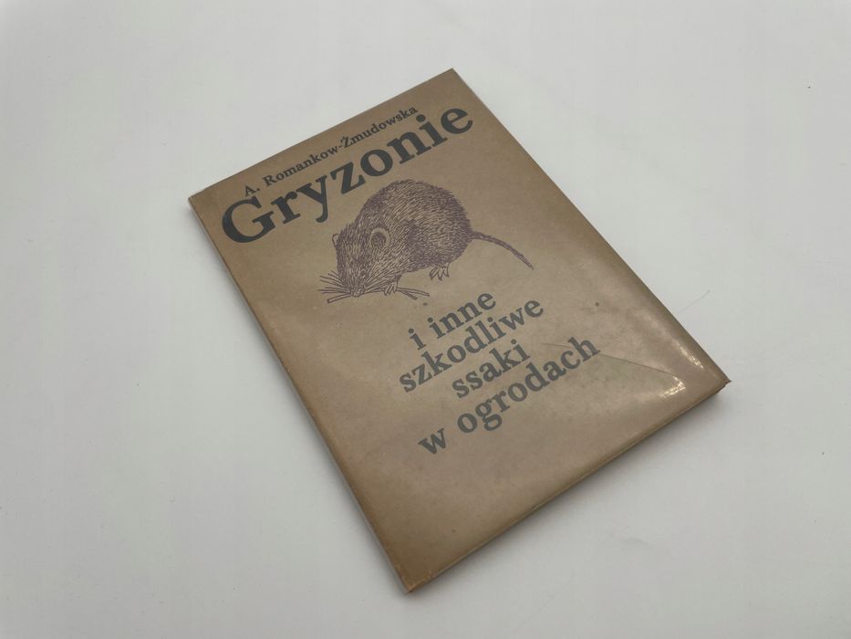 Gryzonie I Inne Szkodliwe Ssaki W Ogrodach Romankow Żmudowska X13489